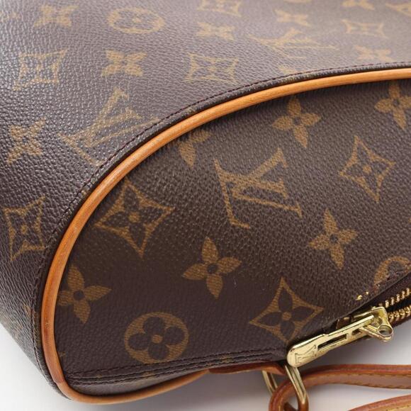 LOUIS VUITTON Brown Monogram Leather Ellipse Backpack - Picture 8 of 11